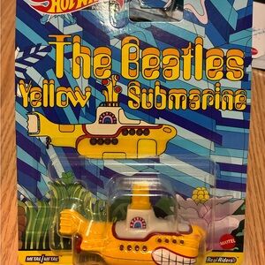 Hot Wheels The Beatles Yellow Submarine Die-Cast Vehicle